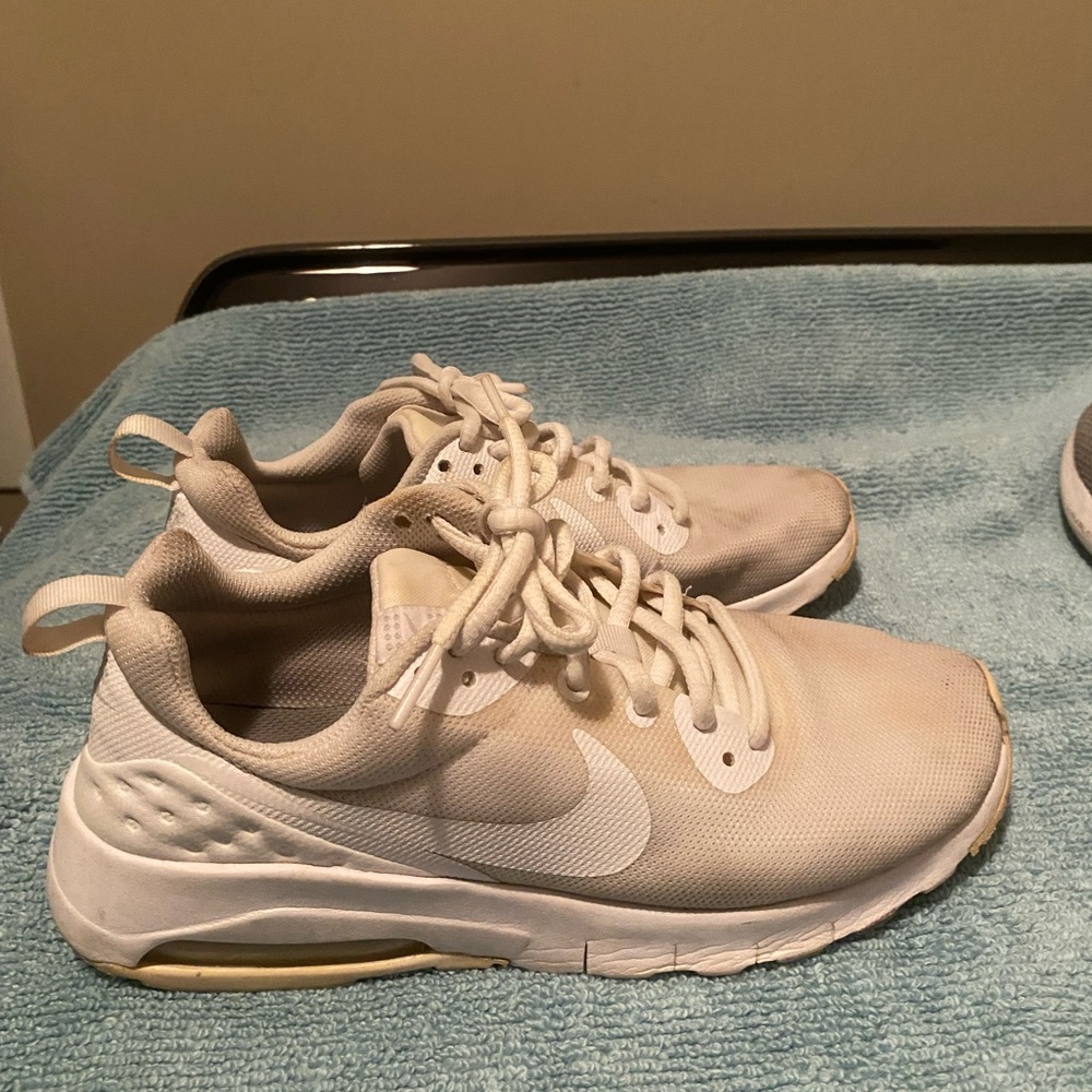 White Youth Nike Air Max Thea